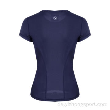 Feuchtigkeitsableitendes Dry Fit Damen T-Shirt atmungsaktiv